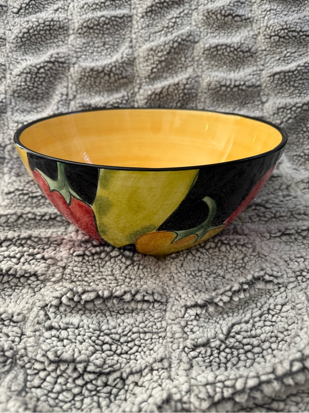 Clay Art “Caliente” Large Ceramic Serving Bowl